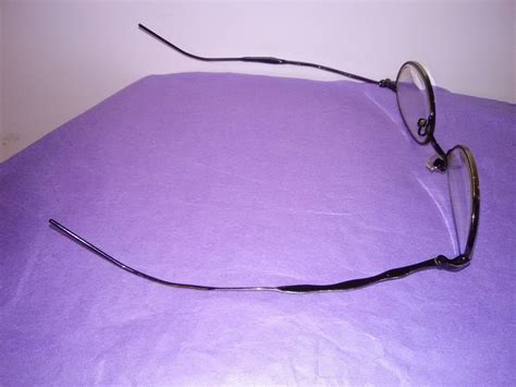 Vintage Eyeglass Frames Wire Rim Collectable READ VERY BENT NOSE PIECE ...