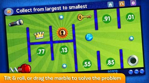 Helge Scherlund's eLearning News: Marble Math: A math app you can count on