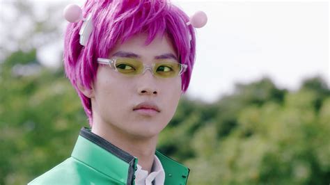 Saiki Kusuo Pink Hair Anime Guy With Green Sunglasses Zerochan has 100 saiki kusuo anime images ...