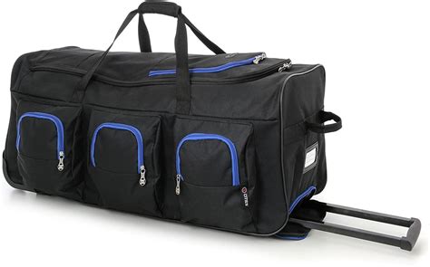 Large Lightweight Wheeled Duffle Holdall Travel Bag Sports Bag - 2 Yea ...