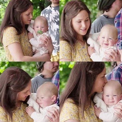 NEW pictures for Jennifer and her baby nephew Theo in between shooting for mockingjay part 2! # ...