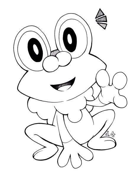 Pokemon Coloring Pages Froakie