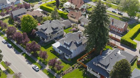 Aerial View Of Wealthy American Suburban Stock Footage SBV-338460511 ...