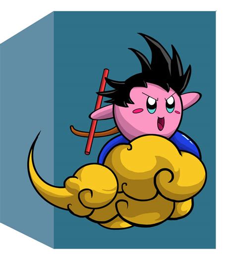 Kirby Kid Goku by Imaginision on DeviantArt