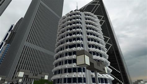 Capitol Records Building! Minecraft Map