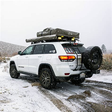 Lifted Jeep Grand Cherokee Trailhawk on 33s Modified for Overland Expeditions - offroadium.com