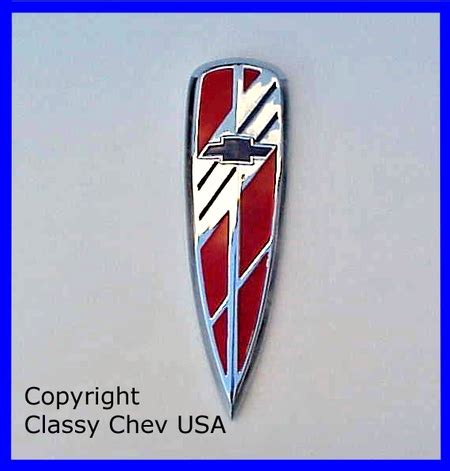 1941 42 43 44 45 46 Chevrolet Chevy Truck Grill Emblem - 1 PC