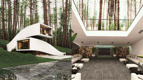 Landscape House in Switzerland designed|Visualization