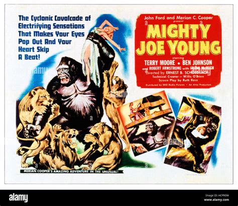 MIGHTY JOE YOUNG, poster art, 1949 Stock Photo - Alamy