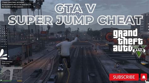 GTA V Super Jump Cheat | GTA 5 Cheats Code - YouTube