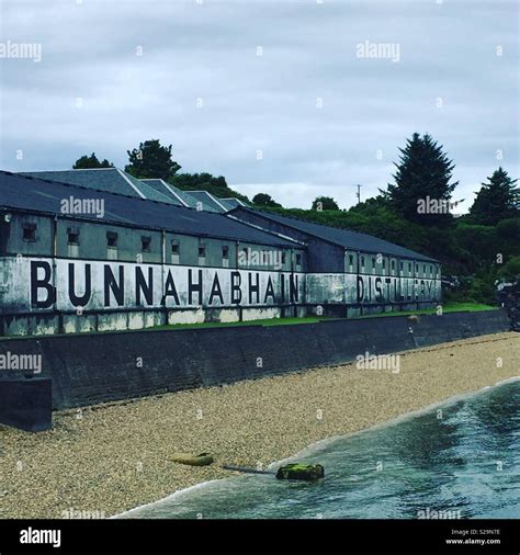 Bunnahabhain Distillery Stock Photo - Alamy