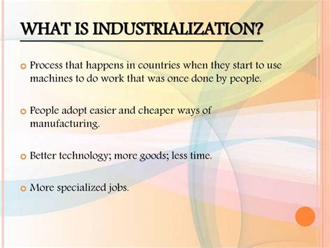 Meaning & Concept Of Industrialization - PowerPoint Slides - LearnPick ...