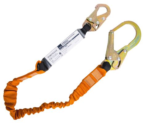 Northrock Safety / Single 140kg Lanyard with Shock Absorber singapore, 140 kg lanyard