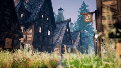 ArtStation - «Medieval Town Game Environment Kit» by mkaplunow | Game Assets