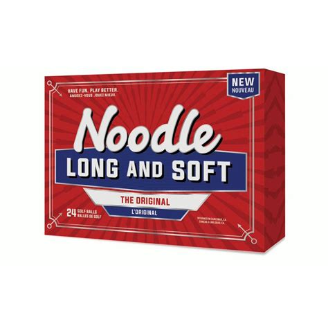 Noodle Long and Soft Golf Balls, 24 Pack - Walmart.com - Walmart.com