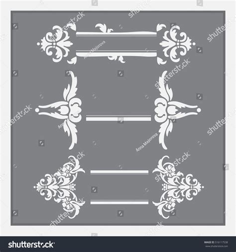 Frames For Text Decoration In Vector. - 516117538 : Shutterstock