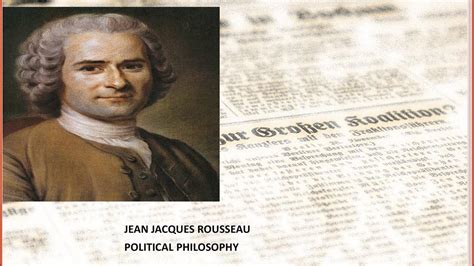 Jean jacques Rousseau|political philosophy | philosophy course:L8 - YouTube