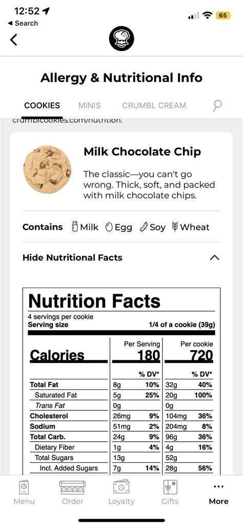 Nutrition facts change? I noticed all of the cookies this week seem to have way more calories ...