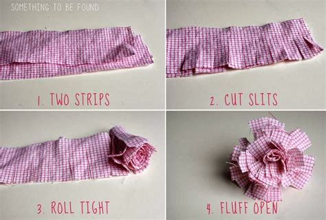 diy no sew fabric flower tutorial | Fabric flowers, Fabric flowers diy ...