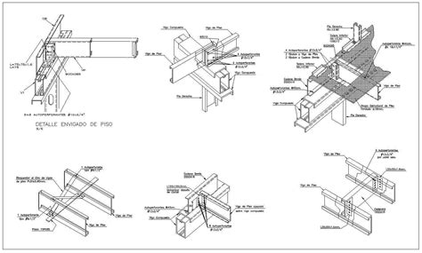 Steel Structure Details 1 – 【Architectural CAD Drawings】