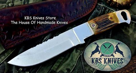 Custom Handmade D2 Tool Steel Hunting Knife – KBS Knives Store