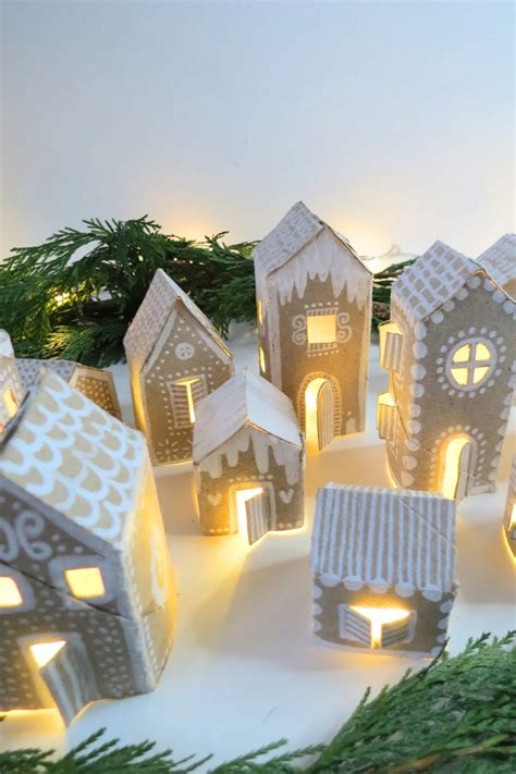 Unbelievable Way to Create a Stunning DIY Christmas Village Using ...