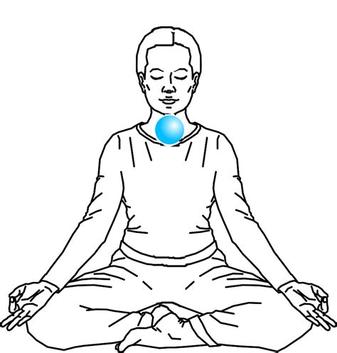 Fifth Chakra - colour meditation