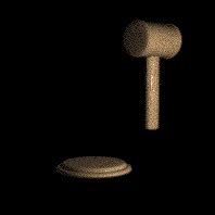 Hammering Pounding Hammer animated gifs and clip art Animations