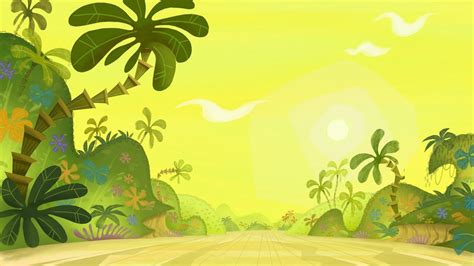 Jungle Cartoon Wallpapers - Wallpaper Cave