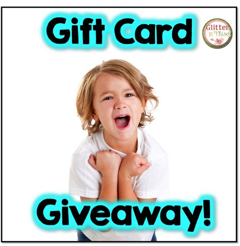 $10 Gift Card Giveaway! | Glitter in Third