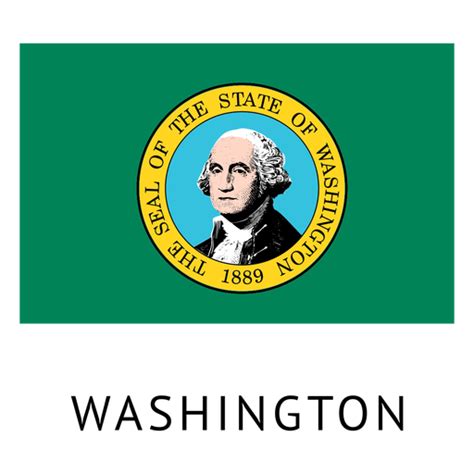 Washington state PNG Designs for T Shirt & Merch