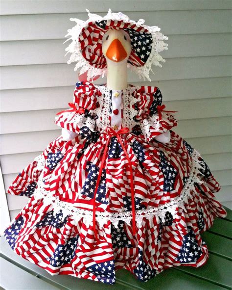 Goose Clothes ~*~ PATRIOTIC ~*~ Outfit by Linda | Goose clothes, Goose costume, Patriotic outfit