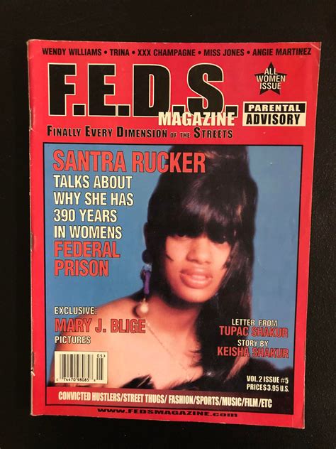 feds magazine vol 2 issue #5 Santra Rucker 390 years in Federal Prison - JBNFT.STORE | OpenSea