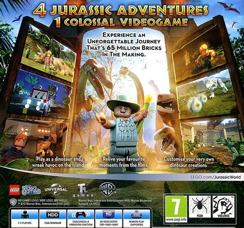 Lego Jurassic World PS4