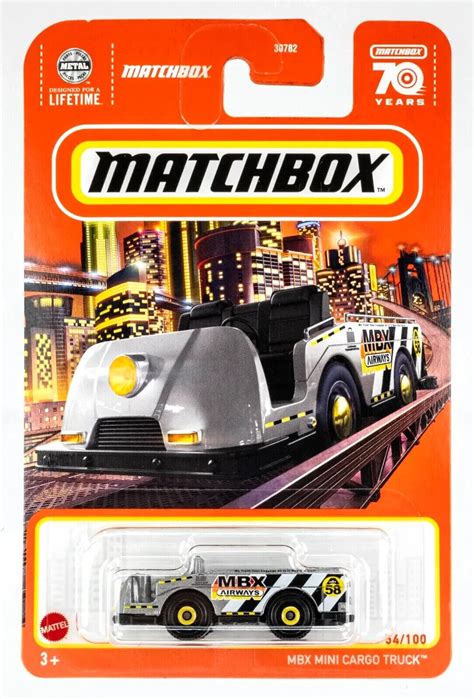 Matchbox 2023 #054/100 MBX Mini Cargo Truck, silver – Ignition Diecast