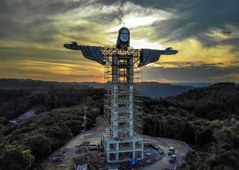 Brazil's giant Christ the Protector statue will tower above Rio's