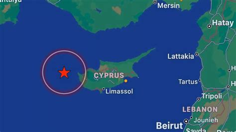 Cyprus earthquake: Powerful 6.6 magnitude tremor rocks region shaking homes - World News ...