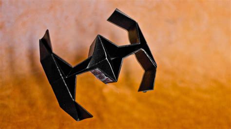 How to make an easy origami star wars tie fighter hd – Artofit