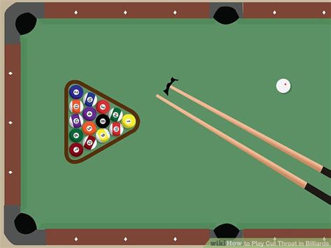 How to Play Cut Throat in Billiards: 11 Steps (with Pictures)