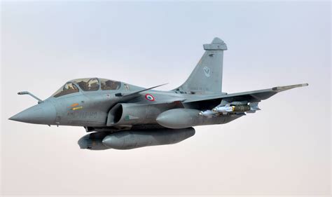 French Air Force Rafale B (two-seater version) during Opération Serval ...