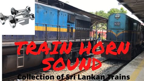 TRAIN HORN SOUNDS Part 2 - YouTube