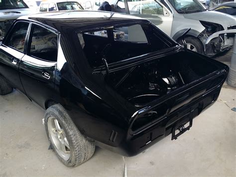 A Datsun Turbo Violet from 1974: Restoring the Datsun 120Y B210 Body (Update 2)...Datsun 120Y ...