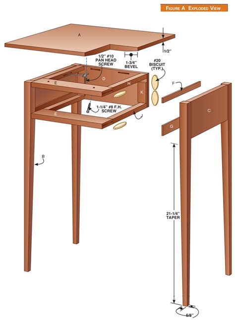 Shaker Table | Popular Woodworking Magazine | Woodworking plans, Woodworking table, Woodworking