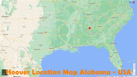 Hoover Alabama Map