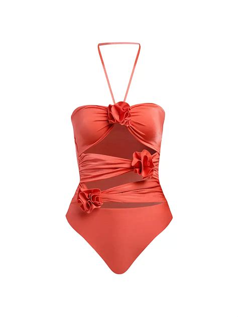 Shop Maygel Coronel Trinitaria One-Piece Cut-Out Swimsuit | Saks Fifth Avenue