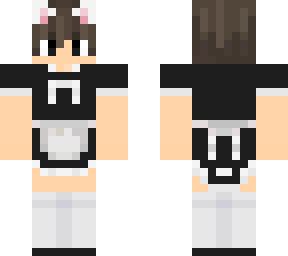 AlwaysInThatJumper Maid Costume | Minecraft Skin