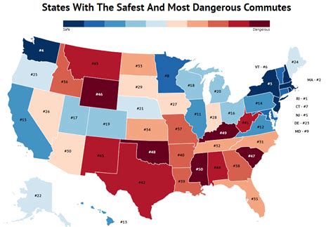 Safest States In America Ranked