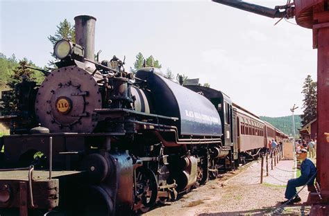 1800s Era Train, Still In Use, Black Photograph by Robin Smith - Pixels