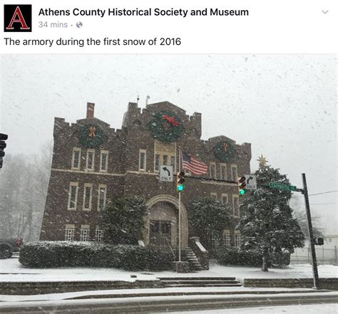 Former Ohio National Guard Armory in Athens, Ohio