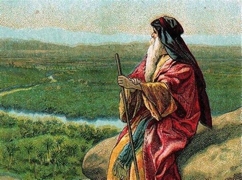 Viewing the Promised Land, Moses Looks Even at the Transjordan - TheTorah.com